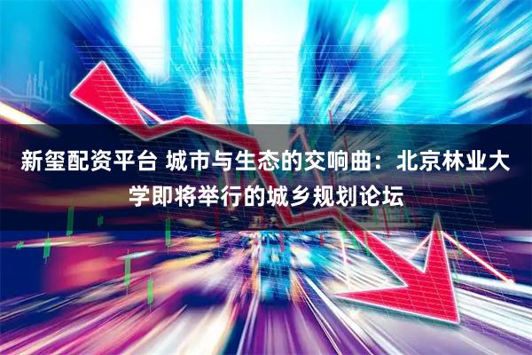 新玺配资平台 城市与生态的交响曲：北京林业大学即将举行的城乡规划论坛