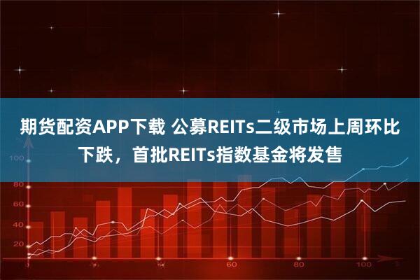 期货配资APP下载 公募REITs二级市场上周环比下跌，首批REITs指数基金将发售